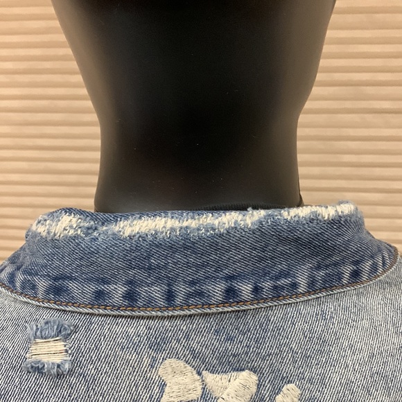 Cult of Individuality reversible tiger denim jeans jacket - Picture 12 of 16